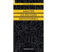 Analyser les discours institutionnels