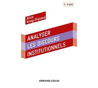 Analyser les discours institutionnels