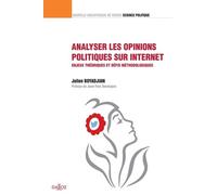Analyser Les Opinions Politiques Sur Internet - Enjeux Théoriques Et Défis Méthodologiques