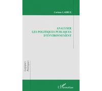 Analyser Les Politiques Publiques D'environnement