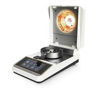 Analyseur Automatique d'humidité à Chauffage halogène, 110g/0.005g,110g/0.001g, testeur de thé, céréales, Aliments for Animaux, maïs, Aliments, Plastique Tests Rapides(110g 0.01g)