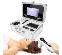 Analyseur Capillaire Professionnel Pour Diagnostic Cutané - ÉCran Lcd 7 Pouces, Testeur De Pigmentation CutanéE, Hd DéTection De La Santé Des Follicules Pileux, Grossissement X50 Et X200