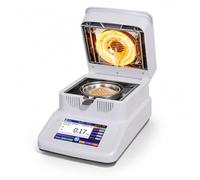 Analyseur D’humidité Halogène, Capacité 120 G, Écran Tactile Lcd 5 Pouces, 40-180 °c, Séchage Automatique/temporisé, Testeur D’humidité De Laboratoire Pour Céréales, Poudres, Aliments Pour