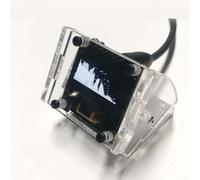 Analyseur d'affichage de spectre de musique stéréo pour amplificateurs audio pour - VU mètre double canal avec 8 modes, entrée 3-5 V, compatible avec les systèmes STM32F4 CortexM4 (avec boîte)