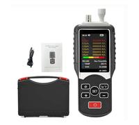 Analyseur d'air Multifonctionnel À 6 Canaux : Compteur De Particules Poussière, Pompe D'aspiration, Détecteur PM2.5, Thermomètre Et Hygromètre Détection Rapide Précise