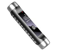 Analyseur d'alcool Portable, détecteur d'alcool Personnel, Outil d'alcootest Compact, Rechargeable, Dispose d'un capteur à Haute sensibilité, 13x2,5x2,5 cm, pour Une économie d'énergie