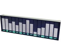 Analyseur de Audio, Affichage du Musical à LED, Sonomètre Précis, Affichage du Niveau de Fréquence en Temps Réel, AUX 3,5 Mm pour Musiciens et Amateurs D'audio