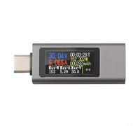 Analyseur de charge USB C 2302C avec écran HD de 2,7 cm pour une mesure précise de la tension et de la capacité sur les équipements compatibles