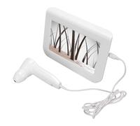 Analyseur de Cheveux de Diagnostic cutané de 9 Pouces, Objectif 50X 200X, Analyseur de Follicules Pileux Rechargeable, Analyseur de Détection de Peau Haute Résolution pour (Prise