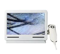 Analyseur de Cheveux de Diagnostic de Peau cheveux peau, appareil de diagnostic, écran LCD 200x 10,1 pouces, testeur de follicules du cuir chevelu, comparaison de quatre grilles, prise de ph