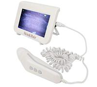 Analyseur de Cheveux de Peau 7 Pouces, Machine Analyse Cuir Chevelu Testeur de Cheveux Détecteur de Follicule Pileux Microscope Instrument 50X 200X