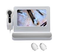 Analyseur de cheveux de peau avec écran LCD HD pour une utilisation en salon à domicile - Loupe la peau et les follicules pileux pour une analyse détaillée