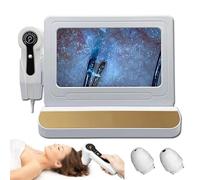 Analyseur de cheveux de peau, écran LCD HD de 27,9 cm, loupe 50X/200x, machine d'analyse de la peau professionnelle, appareil tout-en-un pour follicule et cheveux pour une utilisation en salon à