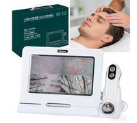 Analyseur de cheveux du cuir chevelu Écran HD 11 pouces Aucune application requise Zoom 50x 200x Détecteur de peau et de cuir chevelu Pour les professionnels et les particuliers