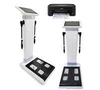 Analyseur de composition corporelle intelligent, scanner corporel, écran LCD 10.1, pesée électronique de la graisse corporelle, balance numérique, analyseur de composition de graisse corporelle et d