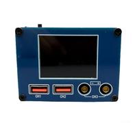 Analyseur de courant pour carte mère, ampèremètre 0-36 V avec précision de 0,1 mA, ordinateur hôte d'analyse des pannes pour le débogage UART, appareil bleu compact (analyseur)