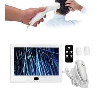 Analyseur de cuir chevelu multifonctionnel rechargeable de 33 cm (13 pouces) pour le diagnostic de la peau et des cheveux. Utilisation à domicile ou en salon de beauté.