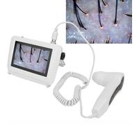 Analyseur de cuir chevelu pour diagnostic cutané et capillaire, appareil de diagnostic numérique avec écran LCD 5 pouces, grossissement 50x à 200x, pour une analyse du cuir chevelu à domicil