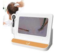 Analyseur de cuir chevelu pour le diagnostic de la peau et des cheveux, avec objectif 10 pouces, grossissement 50x/200x, analyseur folliculaire et détection pour salons et spas.