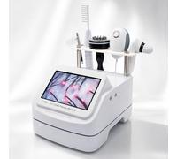Analyseur de cuir chevelu professionnel 5 en 1 Détecteur de follicules pileux avec outil de diagnostic de peau pour usage domestique en salon