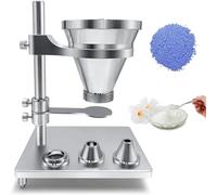 Analyseur de Fluidité et Densité Apparente des Poudres, Acier Inoxydable 304 avec Entonnoir 110mm et Ouverture 40°, Vanne de Réglage pour Tests de Poudres Plastiques et Pétrochimiques