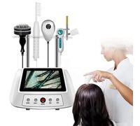 Analyseur de follicules pileux 5 en 1, 5 outils de diagnostic capillaire, pour les problèmes de tête tels que les cheveux gras et les démangeaisons du cuir chevelu.