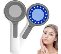 Analyseur De Peau à Lampe Woods, Analyseur De Beauté Facial Portable, Analyseur De Grossissement Facial Professionnel, avec 16 Sources Lumineuses LED, Rechargeable, pour Spa, Salon Et Maison