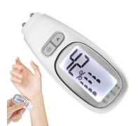 Analyseur de peau - Écran LCD - Hydratation de la peau - Outil d'analyse d'huile et d'eau pour une précise de l'huile et de l'humidité de la peau