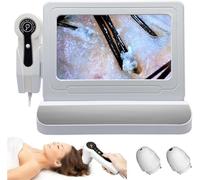 Analyseur de peau et de cheveux HD LCD de 11 pouces | Détecteur de follicules et machine d'analyse de peau tout en un à 50X/200X | Appareil multifonctionnel pour usage domestique, en salon et clinique