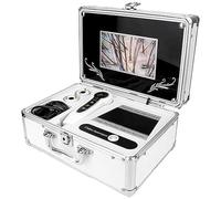 Analyseur de peau et de cheveux pour diagnostic cutané, grossissement 50X/200X, écran LCD 7 pouces, système d'analyse numérique, scanner de diagnostic pour la détection de la santé
