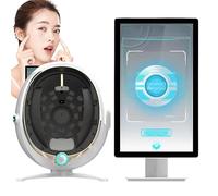 Analyseur de peau intelligent avec IA, détection d'humidité à 8 spectres, imagerie de 38 millions de pixels pour l'analyse des pores et des textures, appareil professionnel de soins de la peau