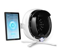 Analyseur de peau numérique 3D de 33,3 cm, machine d'analyse intelligente de la peau du visage, 38 millions de pixels, 8 analyseurs spectraux d'humidité faciale pour salon de beauté, soins de la peau