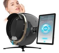 Analyseur de peau professionnel 13,3/21,5 pouces, scanner pour pores, acné, hydratation, avec stockage cloud pour esthéticiennes et spas, imagerie à 8 spectres, multilingue(Black,13.3 in)