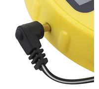 Analyseur de pH et de température Portable en Ligne avec sonde de capteur BNC remplaçable - Acidimètre certifié CE et RoHS pour Aquariums hydroponiques, spas et piscines