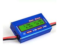 Analyseur de puissance de batterie CC 60 V 100 A bleu pour tests solaires et télécommandés, avec voltmètre, faible résistance, surveillance du courant de crête, pour professionnels et amateurs