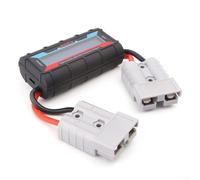 Analyseur de puissance LCD 150 A 200 A Wattmètre pour Anderson, avec écran rétroéclairé, surveillance, tension, courant, capacité, piles 8-60 V (200 A)