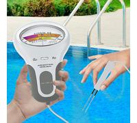 Analyseur de qualité de l'eau, testeur numérique de chlore et de pH (Cl2) pour piscines et spas avec sonde pour piscines résidentielles ou spas.