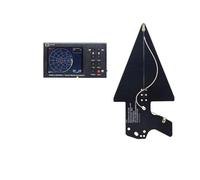 Analyseur de réseau, Analyseur de réseau vectoriel GS320 6 GHz HT6 Log périodique Antenne Mesure la tension Rapport d'ondes stationnaires 6-9 dB CEM Large bande