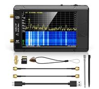 Analyseur de réseau, Analyseur de spectre portable avec écran tactile 4 pouces et batterie intégrée