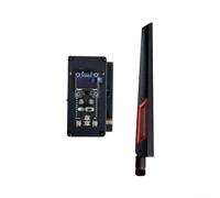 Analyseur De Réseau Fil BW16, Scanner WiFi À Double Bande 5GHz Avec Écran pour oled, Charge De Type C Pour L'analyse WiFi Domestique