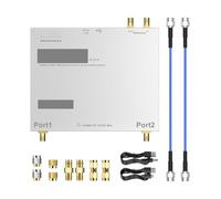 Analyseur de réseau vectoriel, Analyseur de réseau vectoriel 100 kHz-6 GHz Analyseur d'antenne professionnel basé sur USB 2 ports complets avec référence externe Mesure des paramètres S, TOS
