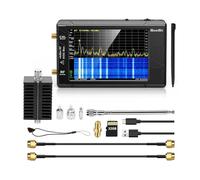 Analyseur de réseau vectoriel, Analyseur Ultra Spectre avec Atténuateur 25 W Écran TFT 4" 100 kHz à 5,3 GHz avec Carte 32 Go Version V0.4.5.1 Mesure des paramètres S, TOS