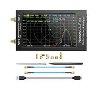 Analyseur De Réseau Vectoriel D'antenne Points Balayage Diagnostics Rapides Précis(NanoVNA-F V3)