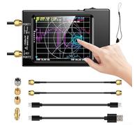 Analyseur de réseau vectoriel NanoVNA-F V2, analyseur d'antenne 50 kHz-3 GHz, radio amateur, HF, VHF, UHF, affichage de 4,3 pouces, mesure de la batterie, paramètres S, tableau de retard de phase VSWR