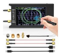 Analyseur de réseau vectoriel NanoVNA-H4 4 pouces, 10k-1.5GHz, analyseur d'antenne HF VHF UHF, Version 2022, avec emplacement pour carte SD, nouveauté 4.3 NanoVNA-H4