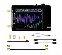 Analyseur de réseau vectoriel portable 50 khz-2,7 GHz testeur d'antenne avec affichage graphique Smith pour mesure de signal radio HF VHF Noir (sans carte mémoire)