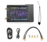 Analyseur de réseau vectoriel VNA portable 50 kHz-900 MHz étendu à 1,5 GHz pour test d'antenne pour stockage de données graphiques Smith pour fente microSD