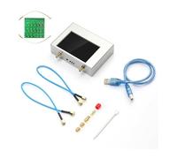 Analyseur de réseau vectoriel, VNA V2 Plus4 50KHz-4GHz Vector Network Analyzer 4 Inch TFT Shortwave HF VHF UHF 70-90dB With 3200mAh Battery Mesure des paramètres S, TOS(Option 2)