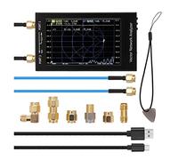 Analyseur de spectre, 4,3 pouces LCD IPS Écran Analyseur de réseau vectoriel 3G SAA-2N Nan Ovna-F V2 USB d'antenne onde courte HF VHF UHF S-A-A-2(4.3 Inch 5000mAh)