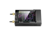 Analyseur de spectre, Analyseur d'antenne réseau vectoriel NanoVNA-H 10 kHz-1,5 GHz MF HF VHF UHF avec coque, emplacement for carte SD, filtre, atténuateur, kit de démonstration RF